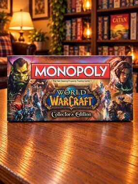 2012 Monopoly World of Warcraft Collector's Edition - Like New (Read Notes)